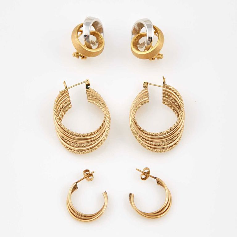 14k gold earrings