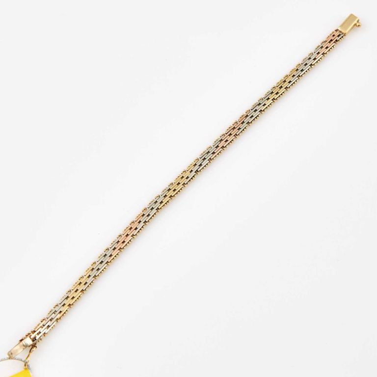 14k gold flexible bracelet