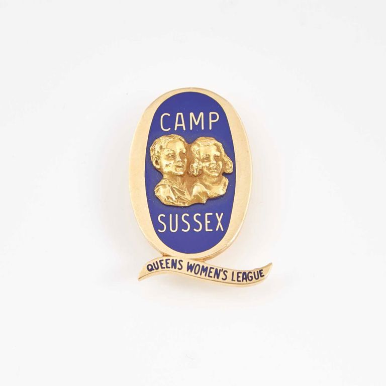 14k gold and enamel pin