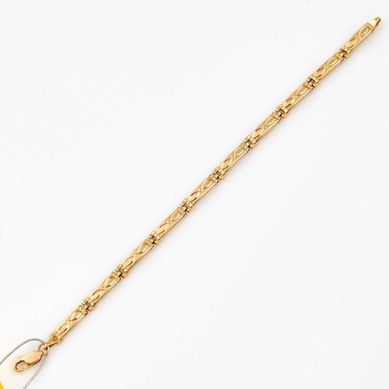 14k gold flexible bracelet