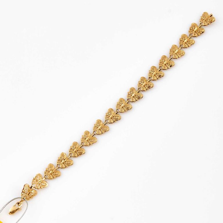 14k gold flexible bracelet