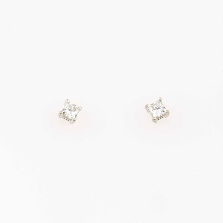 14k and 10k diamond earrings