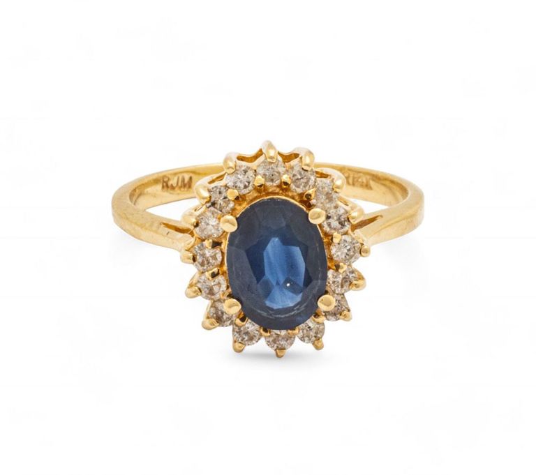 14k yellow gold ring