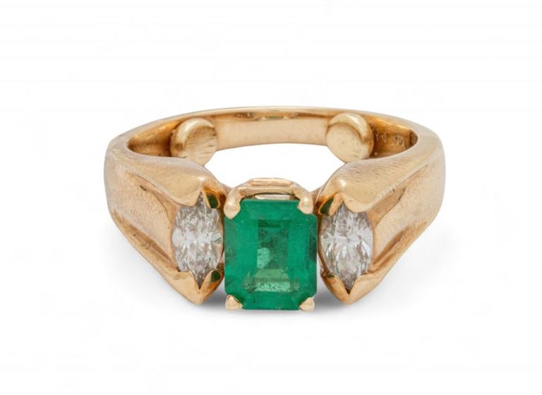 14k yellow gold ring
