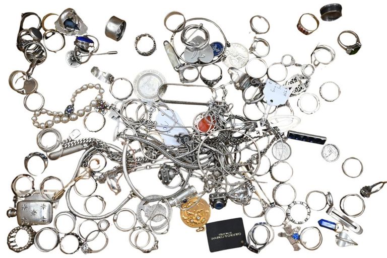 Sterling silver jewelry set