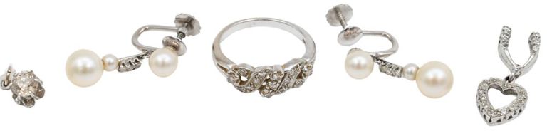 Four piece jewelry set