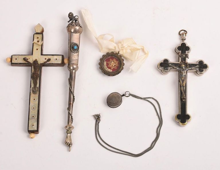 Group of Religious Items