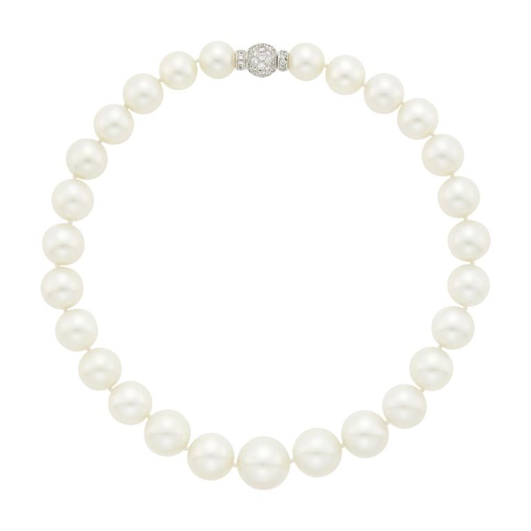 South Sea cultured pearl necklace