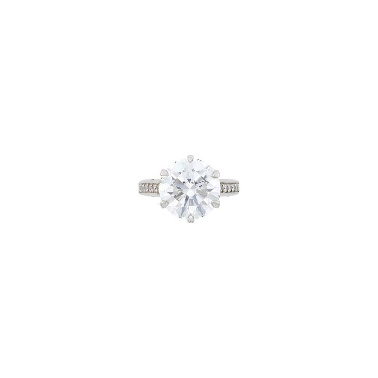 Michael Beaudry platinum diamond ring
