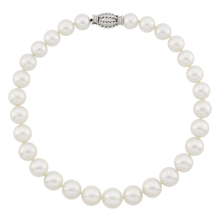 South Sea cultured pearl necklace