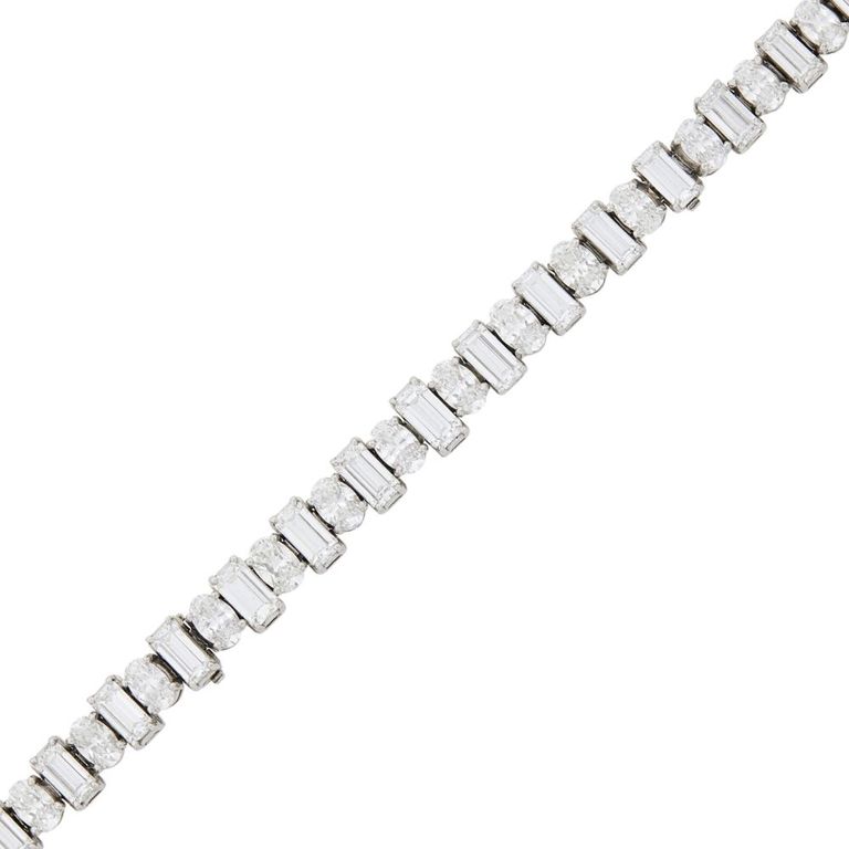 Oscar Heyman & Brothers platinum diamond bracelet