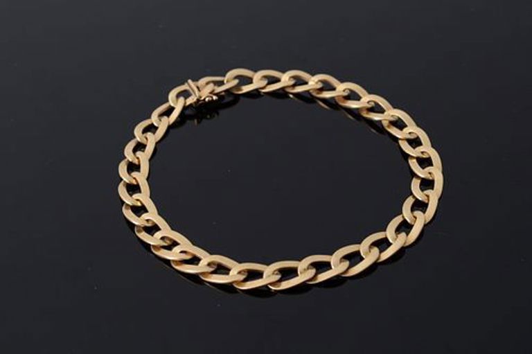 14k gold estate bracelet