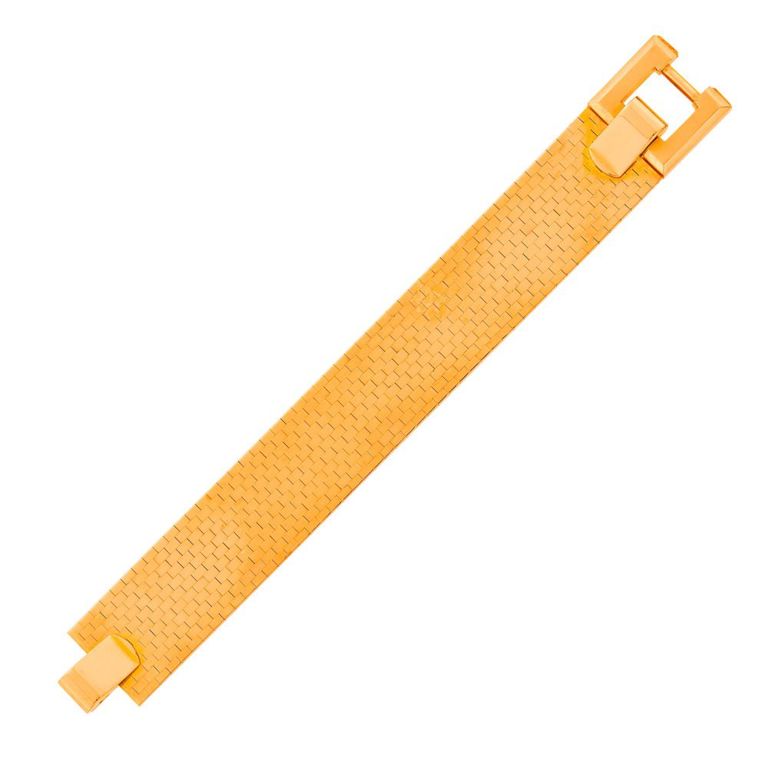 Gold buckle bracelet