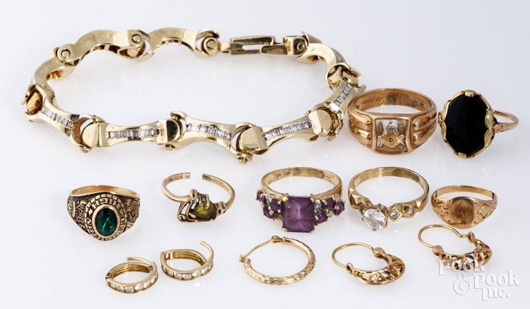 10k gold jewelry