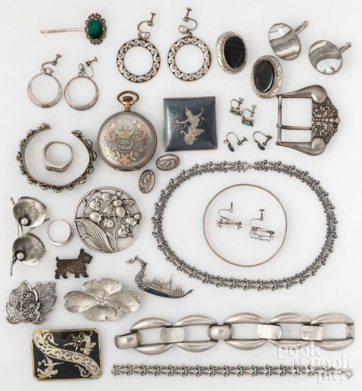 Silver and sterling silver jewelry