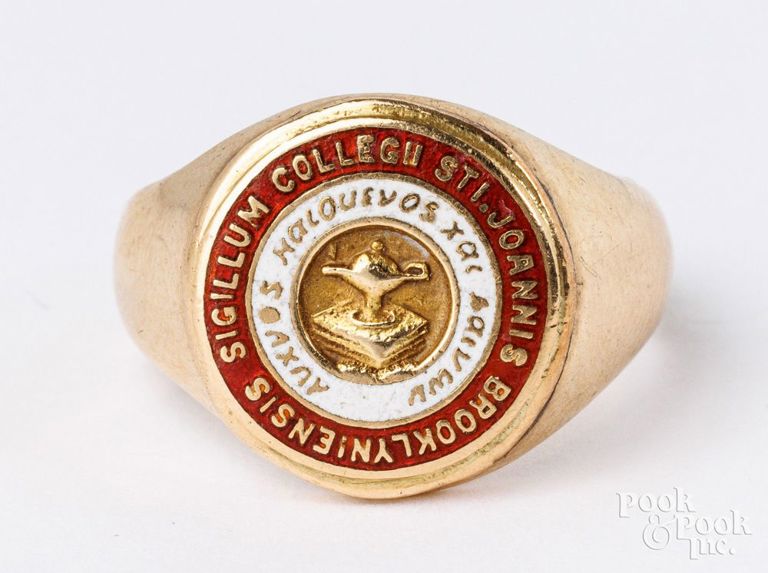 14k yellow gold ring