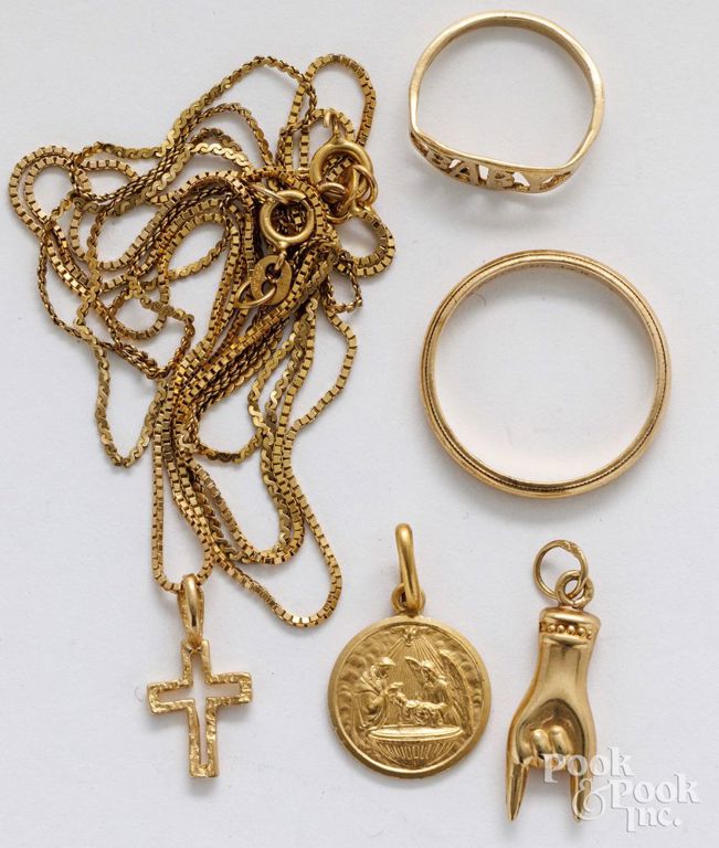 14k yellow gold jewelry