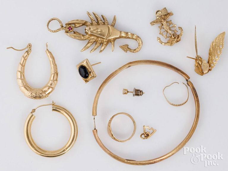 14k yellow gold jewelry