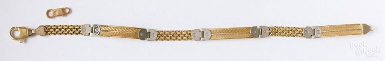 18k gold bracelet