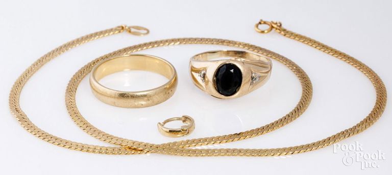 14k yellow gold jewelry