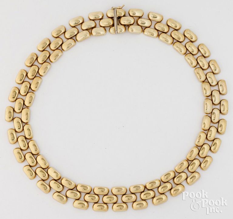 14k yellow gold necklace