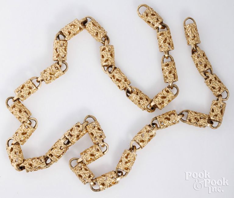14k yellow gold chain necklace