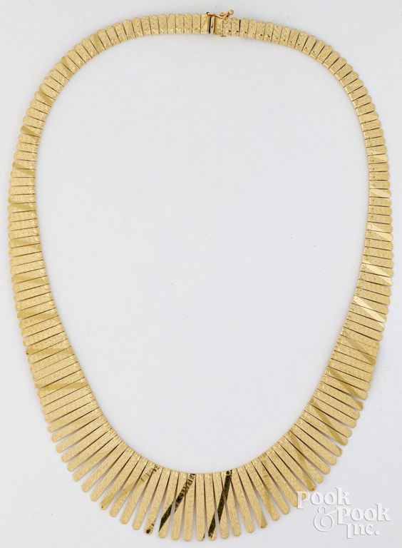 14k yellow gold necklace