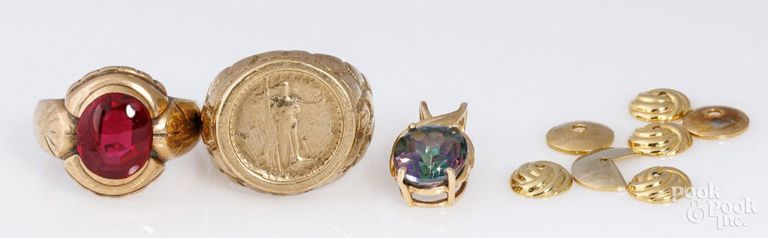 10k yellow gold jewelry