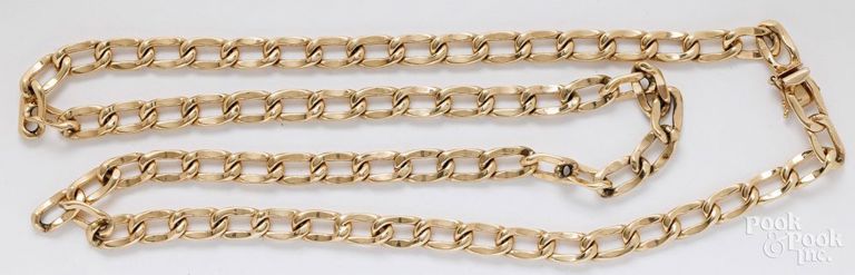 14k yellow gold chain