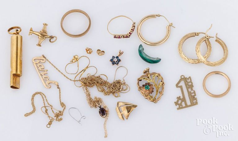 14k yellow gold jewelry