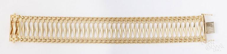 14k yellow gold bracelet