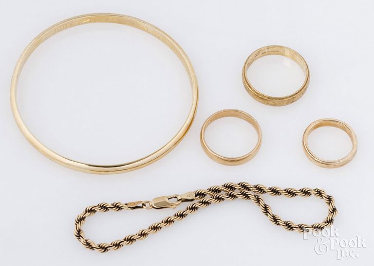 14k yellow gold jewelry