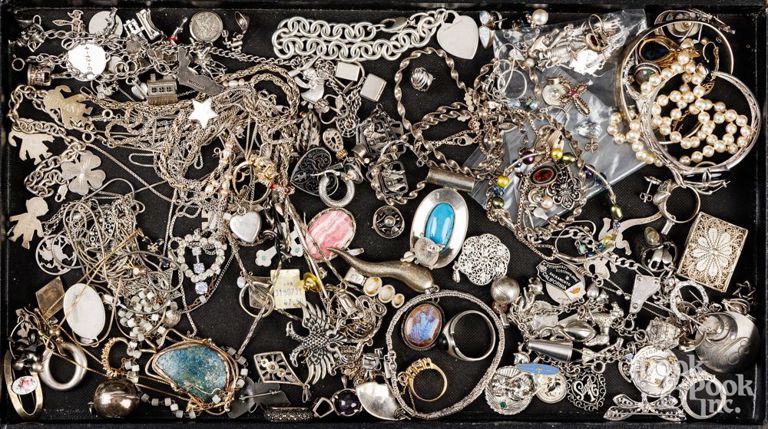 Silver and sterling silver jewelry