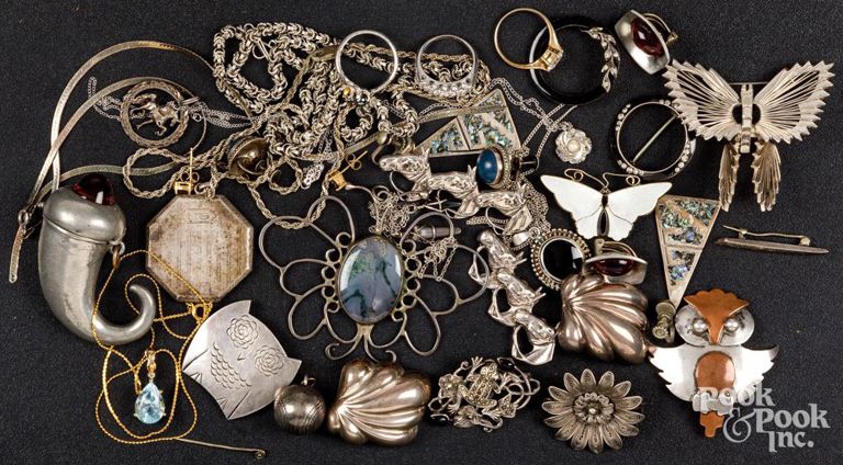 Silver and sterling silver jewelry