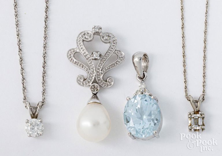 14k white gold jewelry