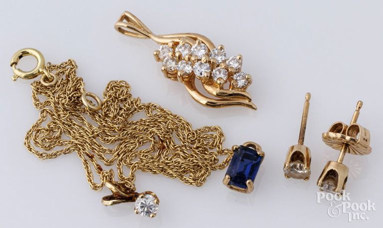 14k yellow gold jewelry