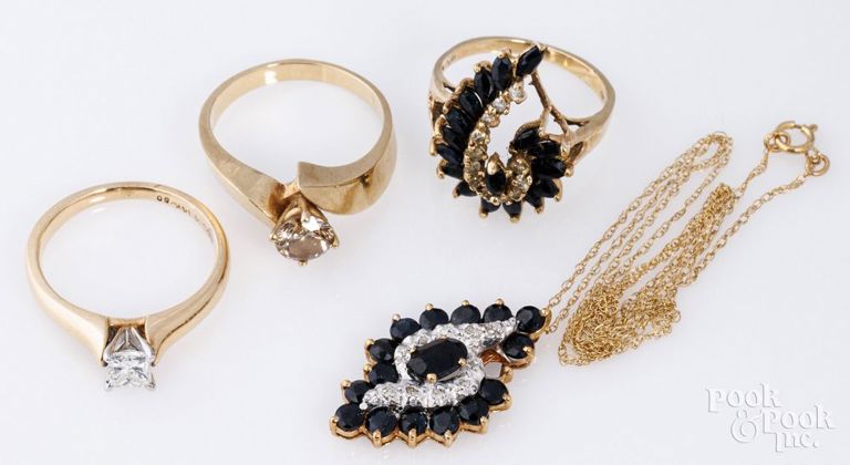 14k yellow gold jewelry