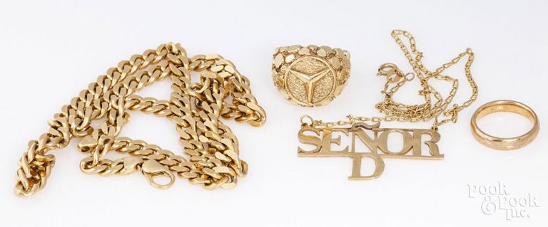 14k yellow gold jewelry