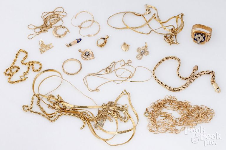 14k yellow gold jewelry
