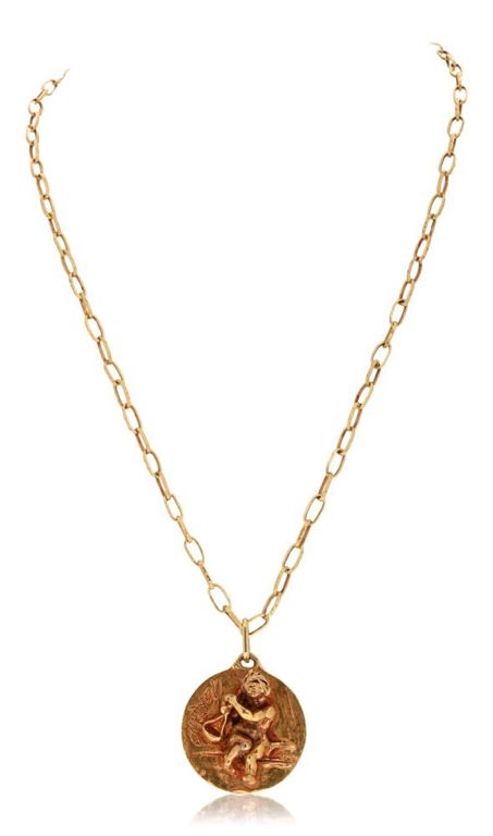 18k gold "Bilancia" necklace
