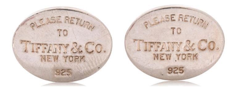 Tiffany & Co. sterling silver cufflinks