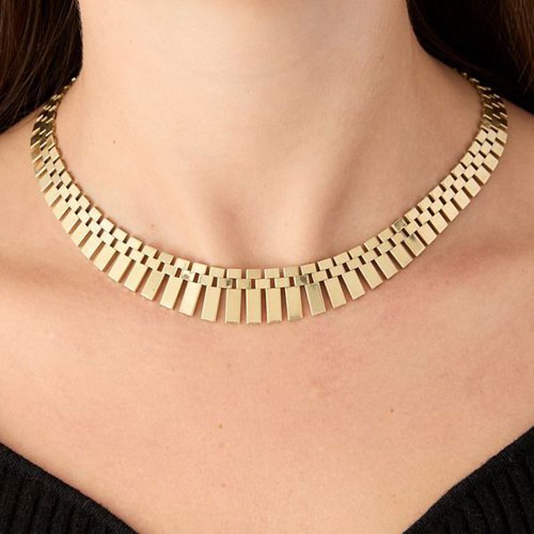 14k yellow gold jewelry set