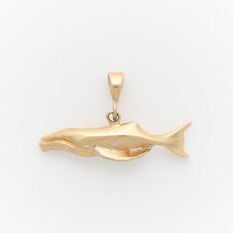 14k yellow gold pendant