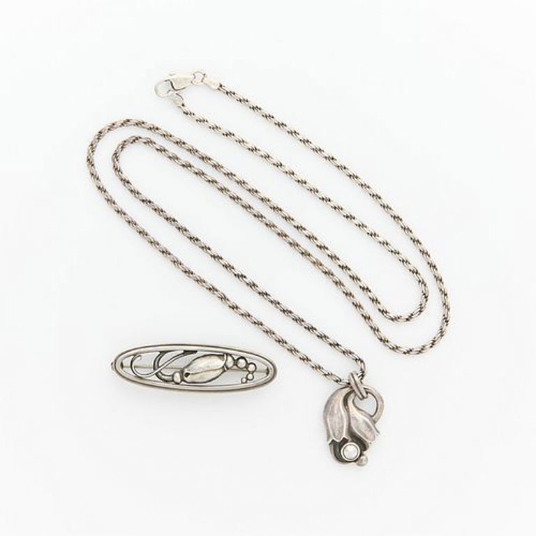 Sterling silver jewelry set