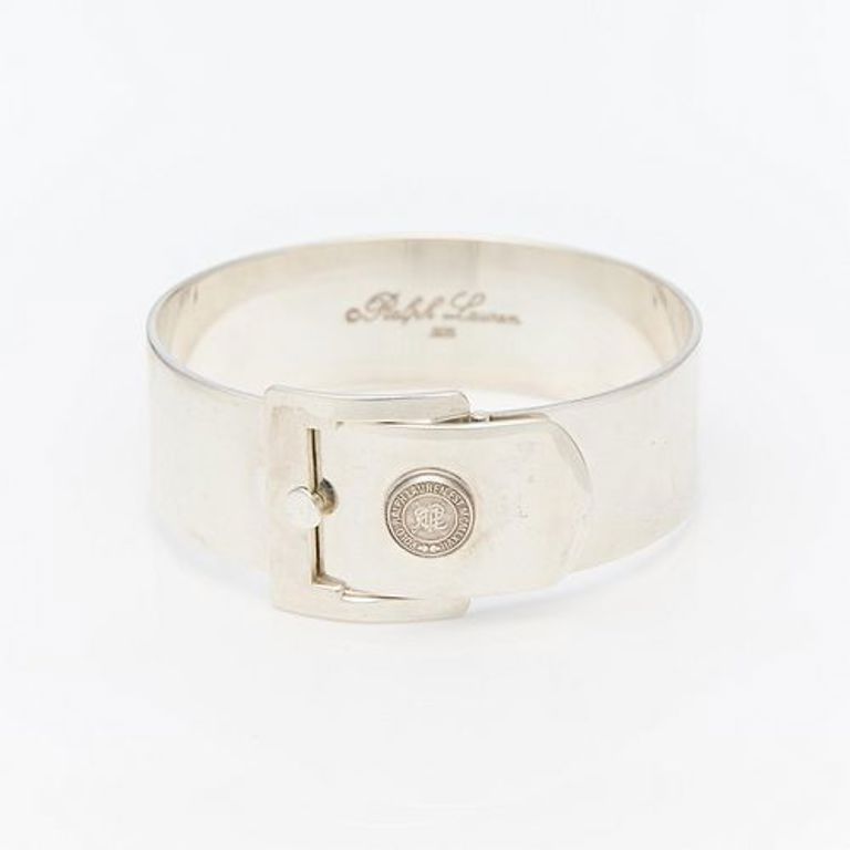 Sterling silver bangle bracelet