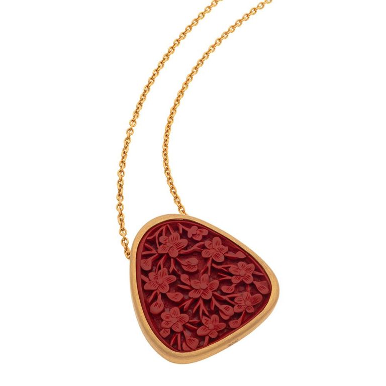 22k yellow gold link necklace