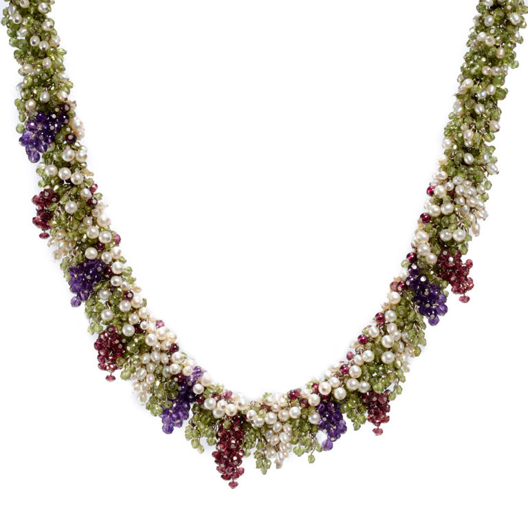 Tina Ashmore summer harvest choker necklace