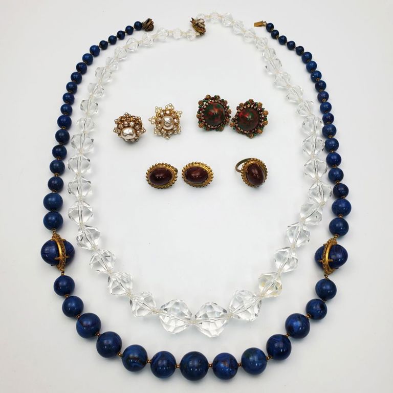 Miriam Haskell jewelry lot