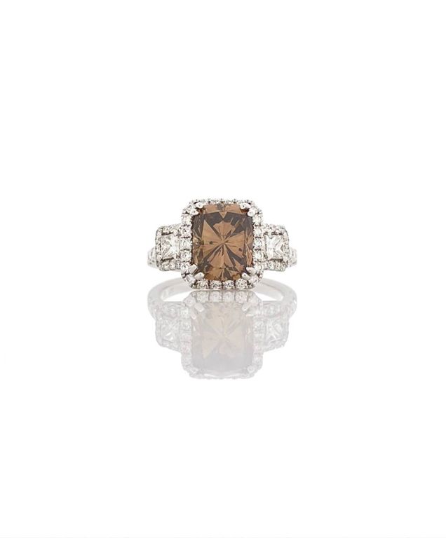 18k gold diamond ring