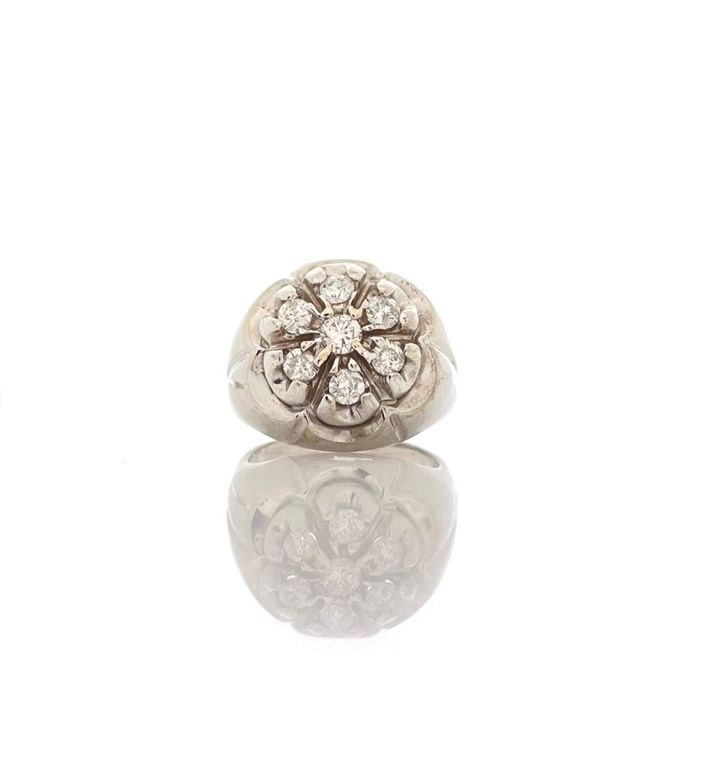 14k gold diamond ring